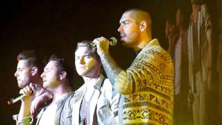 Boyzone  Talk Stephen Gately and Gave It All Away Live at Birminghams LG Arena [upl. by Strage]