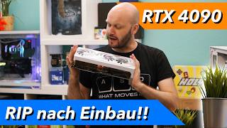 RTX 4090 Drama 2000 Euro Fratze 😱 Fehlersuche mit Chat  Gigabyte AERO OC Gaming PC Building [upl. by Tadeas]