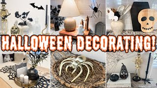 NEW HALLOWEEN DECORATING IDEAS 🎃 GET YOUR HOME READY FOR HALLOWEEN  Fall Decor Home Styling Ideas [upl. by Aleicarg]