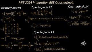 2024 MIT Integration Bee Quarterfinals [upl. by Colleen]