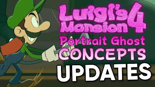 Luigis Mansion 4 Portrait Ghost Concepts Teaser and Updates  ZakPak [upl. by Tadich396]