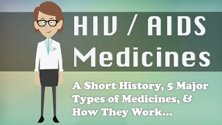 HIV  AIDS Medicines  A Short History 5 Major Types of Medicines amp How They Work [upl. by Chilt]