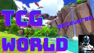 TCG World  BEST Metaverse Game  Presale Land Plots Available [upl. by Tneciv]