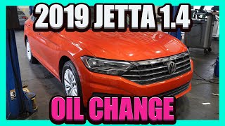 quotHow to Change the Oil on a 2019 Jetta 14  DIY Tutorialquot [upl. by Attelrak339]