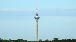 Flat Earth confirmed The Tallinn TV Tower filmed over 47 miles away [upl. by Seniag787]