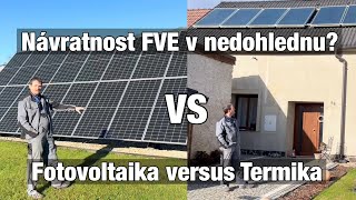 Fotovoltaika vs Termický ohřev  Kolik ušetří za energie [upl. by Ortrude]