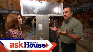 How to Install a WholeHouse Humidifier  Ask This Old House [upl. by Tatum588]