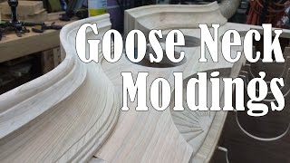 Making and Installing Goose Neck Moldings [upl. by Rhonda]