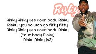 Davido Risky ft Popcaan Lyrics [upl. by Tilly943]