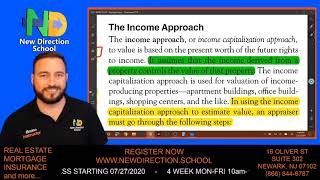 Real Estate Appraisals  PT 3 realestatelicensing appraisal [upl. by Acinej]