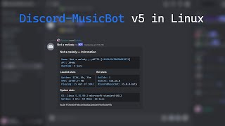 How to installuse DiscordMusicBot v5 in Linux ServerVPS repost [upl. by Isidor600]