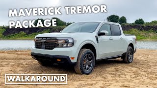 2023 Ford Maverick Tremor package walkaround [upl. by Melody]