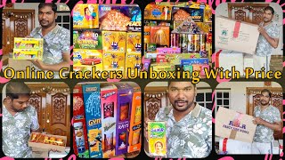 Crackers Unboxing 🧨 Diwali 2024  Crackers Castle 💥 Sivakasi 🔥 [upl. by Neelloj]