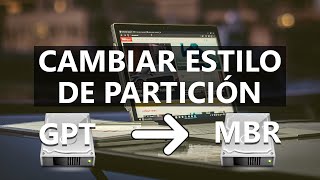 Cambiar el Estilo de Partición GPT a MBR  Solución No se puede instalar Windows en este disco [upl. by Jamille]