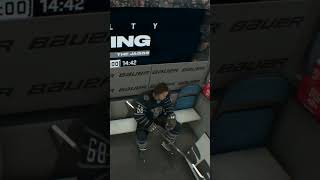 NHL 24 Kick Him Outta The Game Ref nhl gaming friends funny [upl. by Nahtan744]