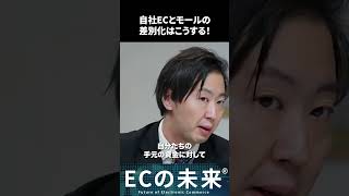 自社ECと大手通販サイトで売る商品の差別化をする ネットショップ ecの未来 Shorts [upl. by Ennaeirb]