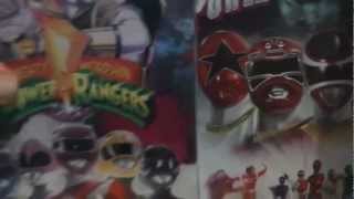 ReUpload Unboxing MMPR Zeo Turbo In Space amp Lost Galaxy DVD Boxset [upl. by Dorran]