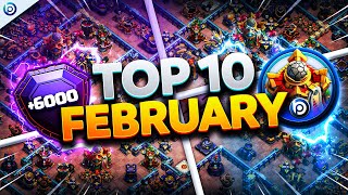 TOP 10 Best TH16 LEGEND BASE LINKS at 6000 Trophies in 2024  Clash of Clans Base Layouts [upl. by Dedra317]