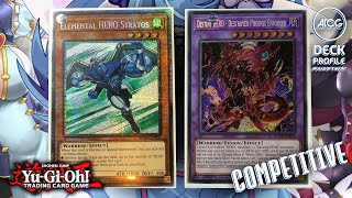 YuGiOh HERO COMPETITIVE Deck Profile  Post BURST OF DESTINY November 2021 [upl. by Trotta906]