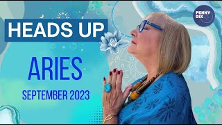 ARIES SEPTEMBER 2023 HOROSCOPE with Penny Dix [upl. by Imoen]