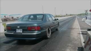 Caprice LT1 turbo Napierville Dragway [upl. by Allebram]