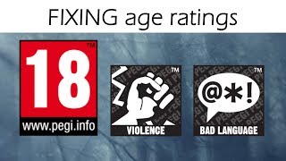 A point about videogame age ratings  Why PEGI and the ESRB need to change [upl. by Ralyat]