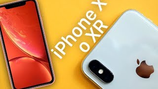 iPhone X o iPhone XR ¿cuál es mejor y debes comprar [upl. by Hulen396]