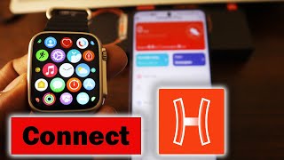 How to Connect an APPLE WATCH to an ANDROID phone Tutorial [upl. by Dnomed]