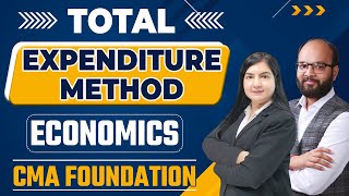 Total Expenditure Method Economics CMA Foundation  Degrees of Price Elasticity of Demand  ICMAI [upl. by Kolosick]