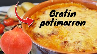 Comment faire un gratin de potimarron [upl. by Ayekam351]