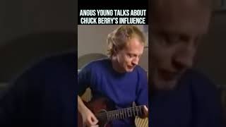 Angus Young Talks About Chuck Berrys Influence shorts [upl. by Azial858]