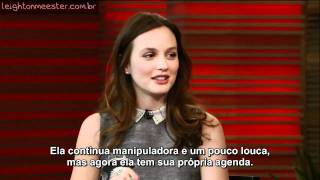 Leighton Meester Live With Regis and Kelly 2011 legendado [upl. by Vincents]