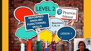 REFORMED FUNCTIONAL SKILLS LEVEL 2 READING LESSON 1 [upl. by Malissa]