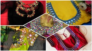 25 Mirror Work Blouse Designs  Aari Works  Maggam Works [upl. by Pyotr]