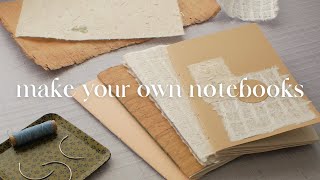 My favourite stitches for soft cover journals ✦ beginner bookbinding tutorial [upl. by Aiam686]