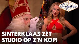 Sinterklaas zet studio op z’n kop Deens model voor Johan  DE ORANJEWINTER [upl. by Emmet]