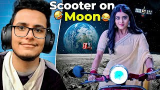 She Went to Moon on Scooter😂 Indian TV Serials are so Stupid [upl. by Violetta210]