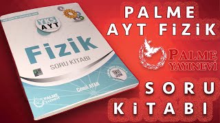 Palme AYT Fizik Soru Kitabı İnceleme [upl. by Hector515]