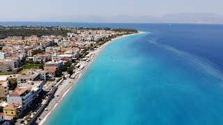 AKRATA BEACH ACHAIA GREECE DRONE ΠΑΡΑΛΙΑ ΑΚΡΑΤΑΣ ΑΝΩΘΕΝ [upl. by Aber227]