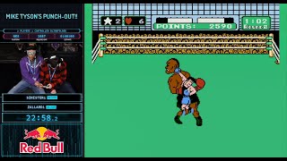 Mike Tysons PunchOut  2 player 1 controller blindfolded speedrun w sinister1  AGDQ 2020 2339 [upl. by Aerbua]