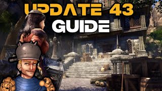 ESO Update 43 Q3 Guide Vampire Rework Housing Update Infinite Archive drop changes and more [upl. by Elakram5]