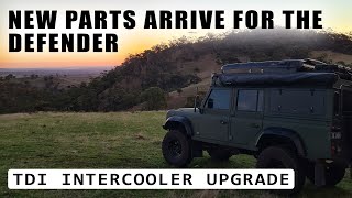 39 Allisport Intercooler install  more DEFENDER 300TDI [upl. by Elson566]