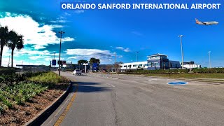 Driving to Orlando Sanford International Airport SFB via Lake Mary Blvd [upl. by Augusta]