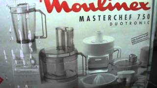 PROBLEMA Y SOLUCION SE MOULINEX Prt1 Masterchef 750 [upl. by Nojad]