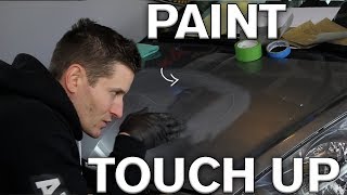 How to Touch up Car Paint Key Scratch [upl. by Aicats]