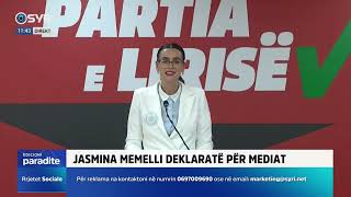 Jasmina Memelli deklaratë për mediat 29062024 [upl. by Nylodnarb]