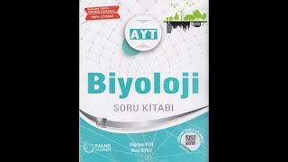 Palme Yayınları AYT Biyoloji Soru Kitabı [upl. by Celestine]