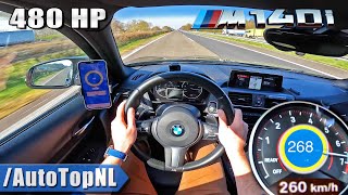 480HP BMW M140i xDrive on Autobahn by AutoTopNL [upl. by Sarge877]