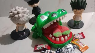 ✨ASMR LIVE SATISFYING 🔴🌈 CROCO EATING CANDIES AND STRAWBERRY GUMMIES 🍬🐊🌈Happy Thursday everyone [upl. by Oisor]