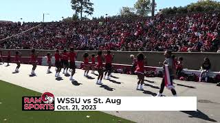 WSSU Homecoming 2023 Football Highlights WSSU vs St Augustines [upl. by Eyaf]